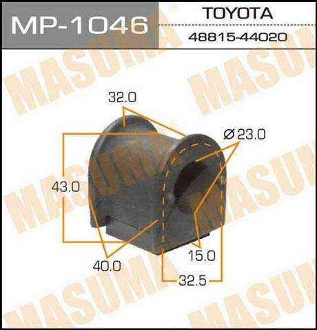 Masuma MP-1046 Втулка стабілізатора переднього MP1046: Купити в Україні - Добра ціна на EXIST.UA!