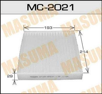 Masuma MC-2021 Фільтр салону MC2021: Купити в Україні - Добра ціна на EXIST.UA!
