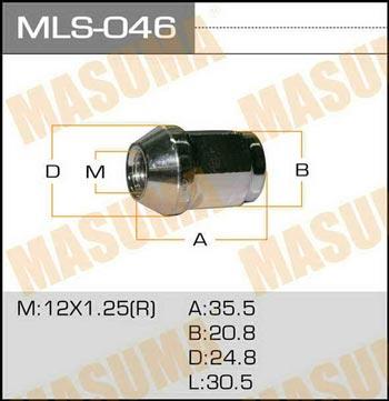 Masuma MLS-046 Гайка MLS046: Купити в Україні - Добра ціна на EXIST.UA!