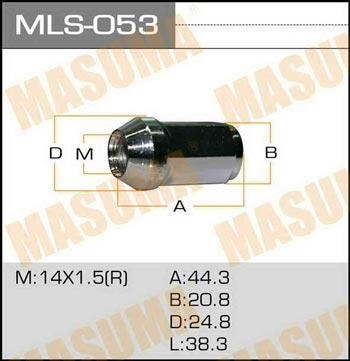 Masuma MLS-053 Гайка MLS053: Купити в Україні - Добра ціна на EXIST.UA!
