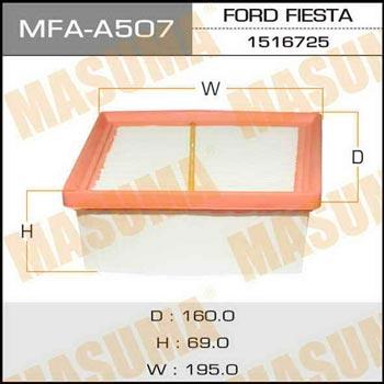 Masuma MFA-A507 Повітряний фільтр MFAA507: Купити в Україні - Добра ціна на EXIST.UA!