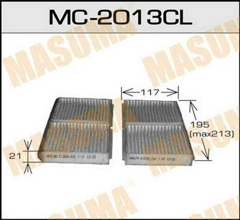 Masuma MC-2013CL Фільтр салону MC2013CL: Купити в Україні - Добра ціна на EXIST.UA!