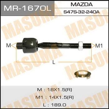 Masuma MR-1670L Тяга рульова MR1670L: Купити в Україні - Добра ціна на EXIST.UA!