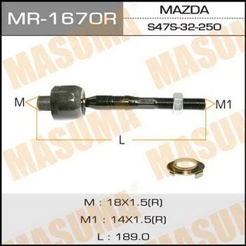 Masuma MR-1670R Тяга рульова MR1670R: Купити в Україні - Добра ціна на EXIST.UA!