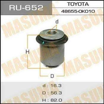 Masuma RU-652 Сайлентблок RU652: Купити в Україні - Добра ціна на EXIST.UA!