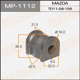 Masuma MP-1112 Втулка стабілізатора заднього MP1112: Купити в Україні - Добра ціна на EXIST.UA!
