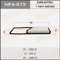 Masuma MFA-873 Повітряний фільтр MFA873: Купити в Україні - Добра ціна на EXIST.UA!