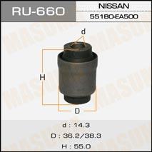 Masuma RU-660 Сайлентблок заднього поперечного важеля RU660: Купити в Україні - Добра ціна на EXIST.UA!