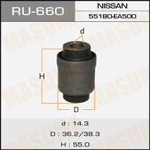 Masuma RU-660 Сайлентблок заднего поперечного рычага RU660: Отличная цена - Купить в Украине на EXIST.UA! RU660 Masuma Сайлентблок заднего поперечного рычага