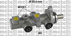 050789 Metelli Главный тормозной цилиндр