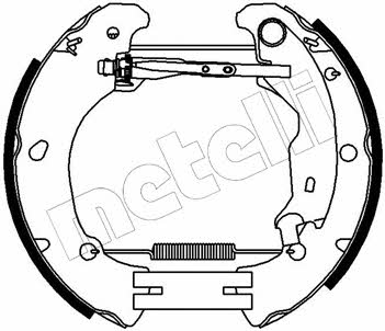 510217 Metelli Колодки тормозные барабанные, комплект