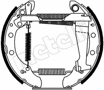 510109 Metelli Колодки тормозные барабанные, комплект