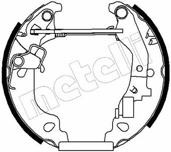 510146 Metelli Колодки тормозные барабанные, комплект