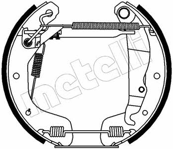 510159 Metelli Колодки тормозные барабанные, комплект