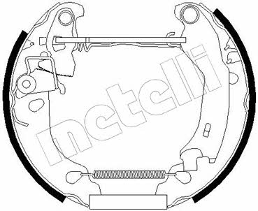 510181 Metelli Колодки тормозные барабанные, комплект