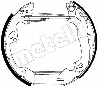 510197 Metelli Колодки тормозные барабанные, комплект