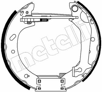 510202 Metelli Колодки тормозные барабанные, комплект