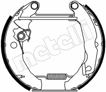 510038 Metelli Колодки тормозные барабанные, комплект