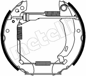 Metelli 51-0040 Колодки тормозные барабанные, комплект 510040: Купить в Украине - Отличная цена на EXIST.UA! 510040 Metelli Колодки тормозные барабанные, комплект