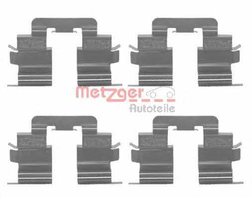 Metzger 109-1215 Комплект монтажний гальмівних колодок 1091215: Купити в Україні - Добра ціна на EXIST.UA!