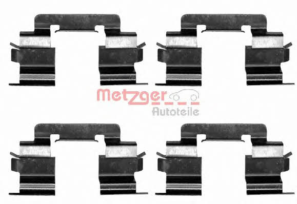 Metzger 109-1216 Комплект монтажний гальмівних колодок 1091216: Купити в Україні - Добра ціна на EXIST.UA!