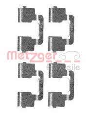 Metzger 109-1733 Комплект монтажний гальмівних колодок 1091733: Приваблива ціна - Купити в Україні на EXIST.UA!