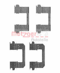 Metzger 109-1736 Комплект монтажний гальмівних колодок 1091736: Купити в Україні - Добра ціна на EXIST.UA!