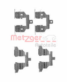 Metzger 109-1737 Комплект монтажний гальмівних колодок 1091737: Купити в Україні - Добра ціна на EXIST.UA!
