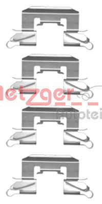 Metzger 109-1772 Комплект монтажний гальмівних колодок 1091772: Купити в Україні - Добра ціна на EXIST.UA!
