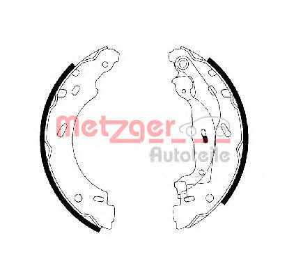 Metzger MG 112 Колодки гальмівні барабанні, комплект MG112: Купити в Україні - Добра ціна на EXIST.UA!