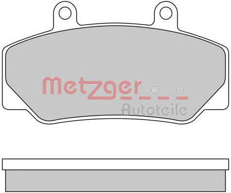 Metzger 1170094 Гальмівні колодки, комплект 1170094: Купити в Україні - Добра ціна на EXIST.UA!