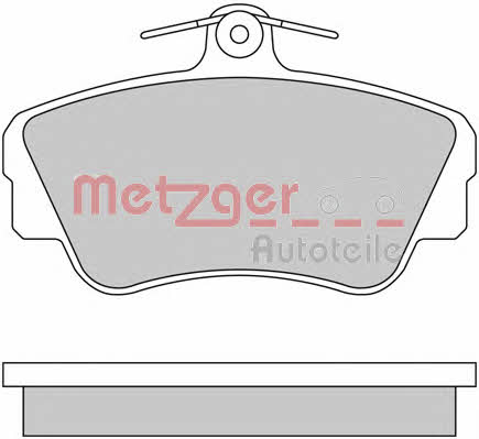 Metzger 1170627 Гальмівні колодки, комплект 1170627: Купити в Україні - Добра ціна на EXIST.UA!