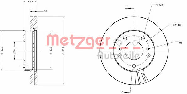 Купити Metzger 6110702 за низькою ціною в Україні!