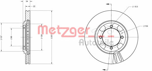 Купити Metzger 6110507 за низькою ціною в Україні!