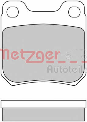 Metzger 1170034 Гальмівні колодки, комплект 1170034: Купити в Україні - Добра ціна на EXIST.UA!