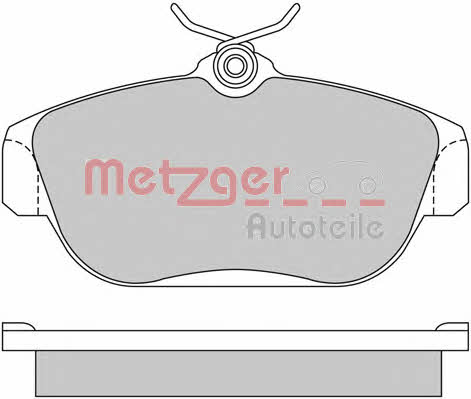 Metzger 1170018 Гальмівні колодки, комплект 1170018: Приваблива ціна - Купити в Україні на EXIST.UA!