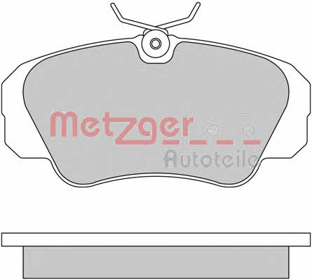 Metzger 1170245 Гальмівні колодки, комплект 1170245: Купити в Україні - Добра ціна на EXIST.UA!