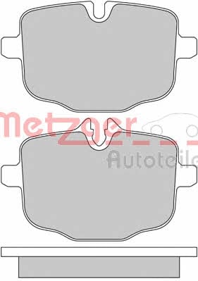 Metzger 1170565 Гальмівні колодки, комплект 1170565: Купити в Україні - Добра ціна на EXIST.UA!