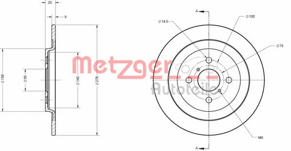 Купить Metzger 6110181 по низкой цене в Украине!