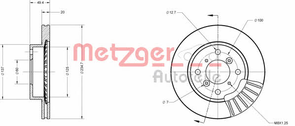 Купити Metzger 6110332 за низькою ціною в Україні!