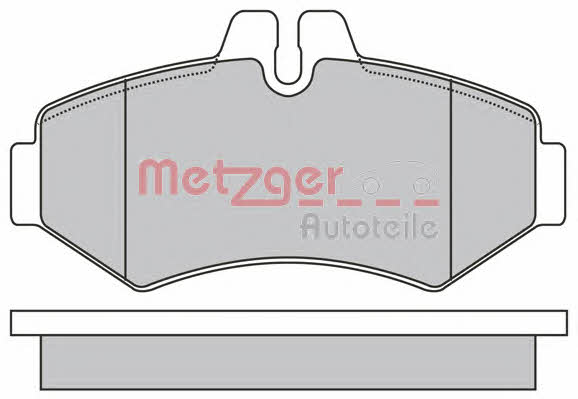 Metzger 1170274 Гальмівні колодки, комплект 1170274: Купити в Україні - Добра ціна на EXIST.UA!
