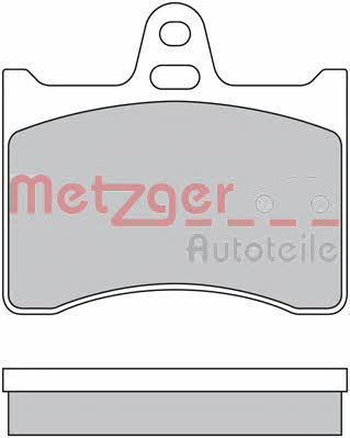 Metzger 1170567 Гальмівні колодки, комплект 1170567: Купити в Україні - Добра ціна на EXIST.UA!