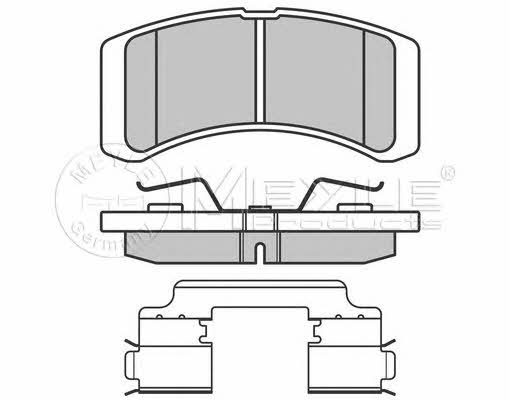 Тормозные колодки дисковые, комплект Meyle 025 242 2914/W
