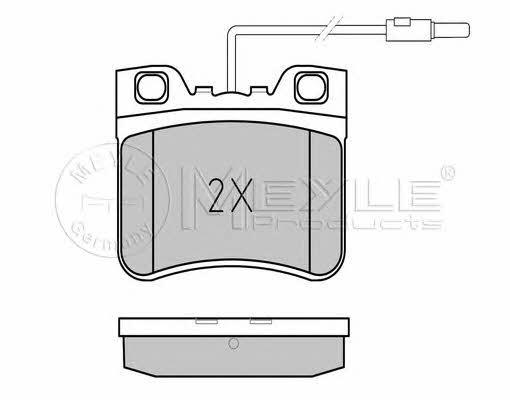 Meyle 025 212 6717/PD Гальмівні колодки, комплект 0252126717PD: Купити в Україні - Добра ціна на EXIST.UA!