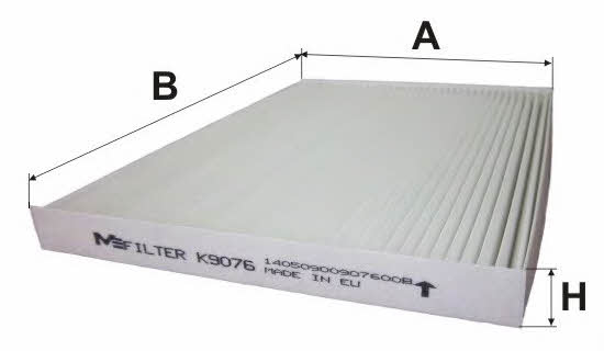 Купить M-Filter K 9076 по низкой цене в Украине!