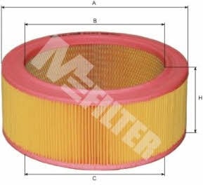M-Filter A 121 Повітряний фільтр A121: Купити в Україні - Добра ціна на EXIST.UA!