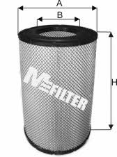 M-Filter A 542 Повітряний фільтр A542: Купити в Україні - Добра ціна на EXIST.UA!