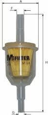 M-Filter BF 01 Топливный фильтр BF01: Купить в Украине - Отличная цена на EXIST.UA!