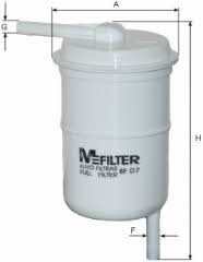 M-Filter BF 07 Фільтр палива BF07: Купити в Україні - Добра ціна на EXIST.UA!