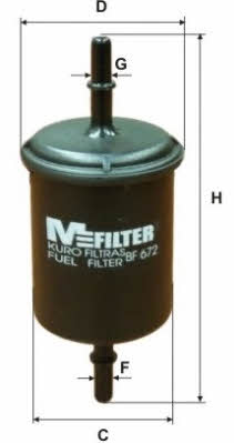 Купити M-Filter BF 672 за низькою ціною в Україні!